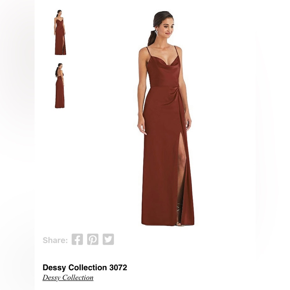 Bridesmaid Dress. Gown.